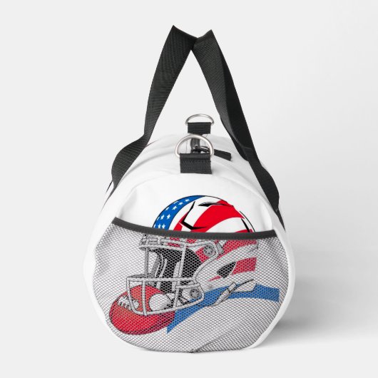 "Spirit of American Football – Stärke, Mut und Tea Duffle Bag (Rechts)