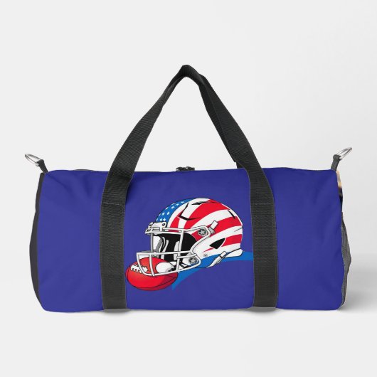 "Spirit of American Football – Stärke, Mut und Tea Duffle Bag (Vorderseite)