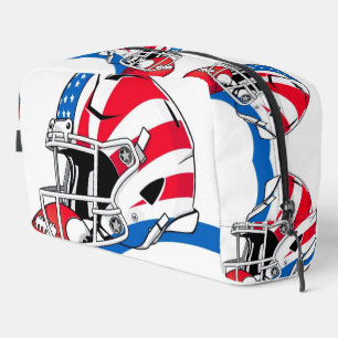 "Spirit of American Football – Stärke, Mut und Tea Waschbeutel