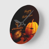 Spirit of Autumn - Still Life Runde Wanduhr (Winkel)