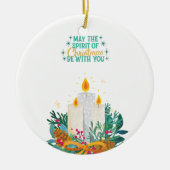 Spirit of Christmas Keramik Ornament (Vorne)