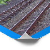 Spirit of Conrail - GP38 - PRR #2943 in Blue Paint Poster (Ecke)