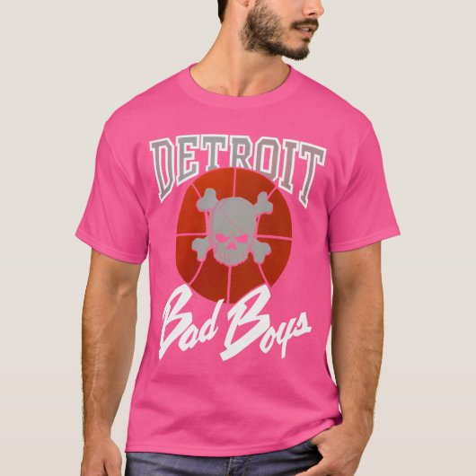 Spirit of Detroit Detroit Michigan Pistolen Red Wi T-Shirt (Vorderseite)