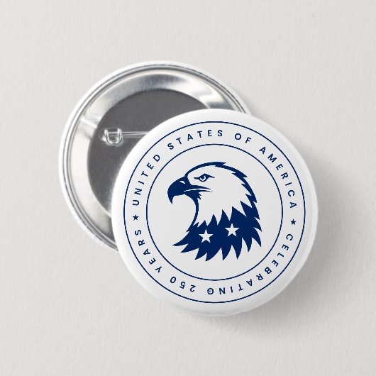 Spirit of Eagle Button (Vorne & Hinten)