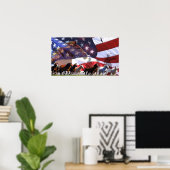 Spirit of Freedom Cowboy Western Horses Poster Art (Heimbüro)