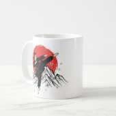 Spirit of Kung Fu – Martial Arts Emblem Front Kaffeetasse (Vorderseite Links)