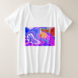 Spirit of Madeira trendy Große Größe T-Shirt