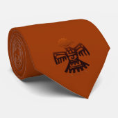 Spirit of Mexico & Peru, Mayan Incan Design Krawatte (Gerollt)