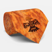 Spirit of Mexico & Peru, Mayan Incan Design Krawatte (Gerollt)