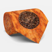 Spirit of Mexico & Peru, Mayan Incan Design Krawatte (Gerollt)