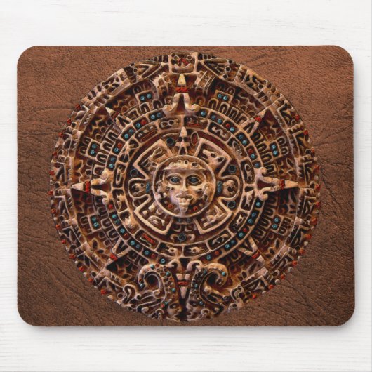 Spirit of Mexico & Peru, Mayan Incan Design Mousepad (Vorne)