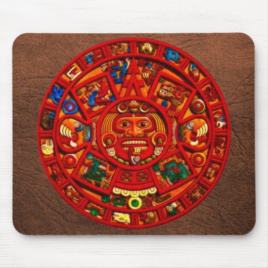 Spirit of Mexico & Peru, Mayan Incan Design Mousepad (Vorne)
