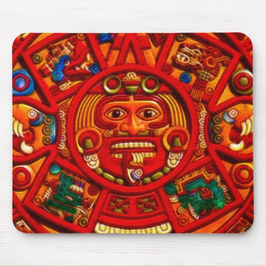 Spirit of Mexico & Peru, Mayan Incan Design Mousepad (Vorne)