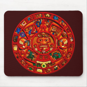 Spirit of Mexico & Peru, Mayan Incan Design Mousepad
