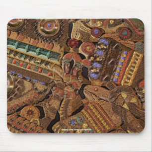 Spirit of Mexico & Peru, Mayan Incan Design Mousepad