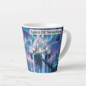 Spirit Of Neverland Never Grow Up Personalized Milchtasse (Rechte Ecke)