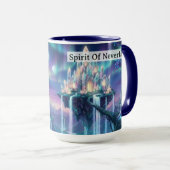 Spirit Of Neverland Never Grow Up Personalized Tasse (VorderseiteRechts)