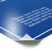 Spirit of St. Louis - Airplane Blueprint Plans ABD Fotodruck (Ecke)