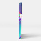 Spirit of Summer Breeze , Abstrakt 3D Rainbowart iPhone Hülle (Rechte Seite)