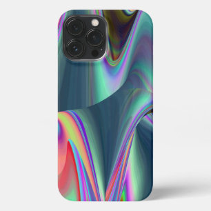 Spirit of Summer Breeze , Abstrakt 3D Rainbowart iPhone 13 Pro Max Hülle