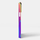 Spirit of Summer Breeze , Abstrakt 3D Rainbowart iPhone Hülle (Rechte Seite)