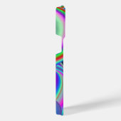 Spirit of Summer Breeze , Abstrakt 3D Rainbowart iPhone Hülle (Rechte Seite)