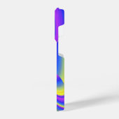 Spirit of Summer Breeze , Abstrakt 3D Rainbowart iPhone Hülle (Linke Seite)