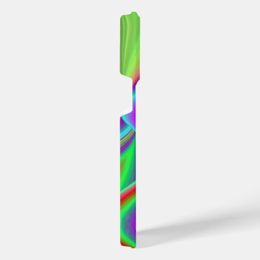 Spirit of Summer Breeze , Abstrakt 3D Rainbowart iPhone Hülle (Rechte Seite)