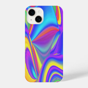 Spirit of Summer Breeze , Abstrakt 3D Rainbowart iPhone 14 Hülle