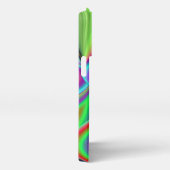 Spirit of Summer Breeze , Abstrakt 3D Rainbowart iPhone Hülle (Rechte Seite)