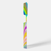 Spirit of Summer Breeze , Abstrakt 3D Rainbowart iPhone Hülle (Rechte Seite)