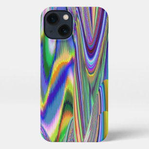 Spirit of Summer Breeze , Abstrakt 3D Rainbowart iPhone 13 Hülle