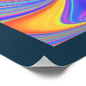 Spirit of Summer Breeze Abstrakt 3D Rainbowart Poster (Ecke)