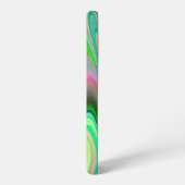 Spirit of Summer Breeze , Abstrakt 3D Rainbowart Samsung Galaxy Hülle (Linke Seite)