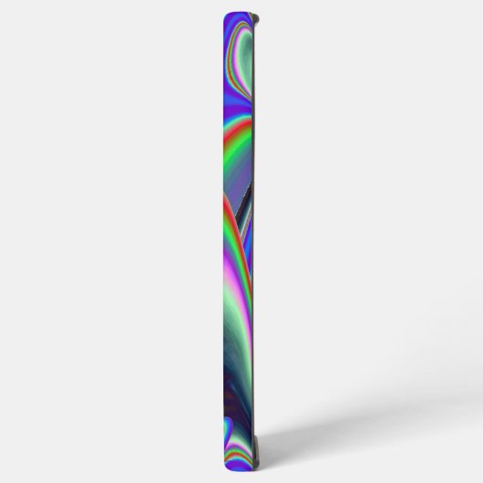 Spirit of Summer Breeze , Abstrakt 3D Rainbowart Samsung Galaxy Hülle (Linke Seite)