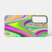 Spirit of Summer Breeze , Abstrakt 3D Rainbowart Samsung Galaxy Hülle (Rückseite (Horizontal))