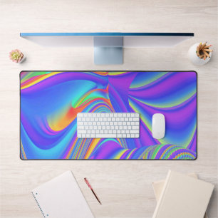 Spirit of Summer Breeze Abstrakt 3D Rainbowart Schreibtischunterlage