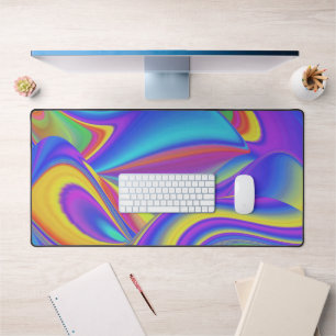 Spirit of Summer Breeze Abstrakt 3D Rainbowart Schreibtischunterlage
