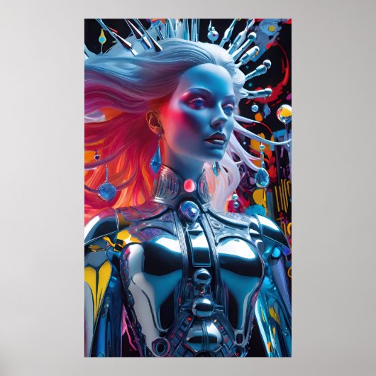 Spirit of Technological Distancing Poster (Vorne)