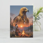 Spirit of the Eagle Einladung (Stehend Vorderseite)