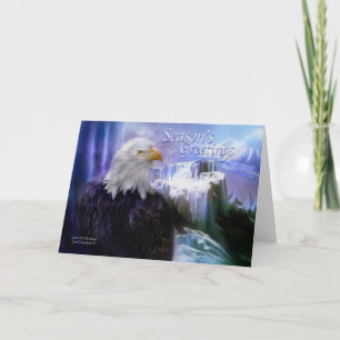 Spirit Of The Eagle Holiday Greeting Card Feiertagskarte