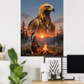 Spirit of the Eagle Poster (Heimbüro)