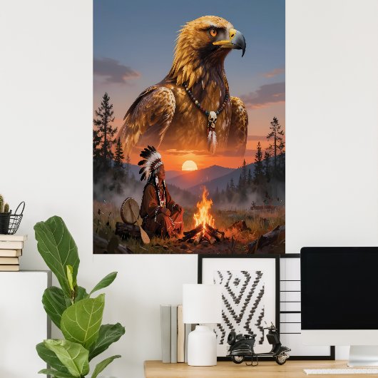 Spirit of the Eagle Poster (Heimbüro)