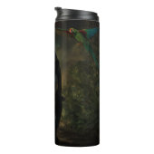 Spirit of the Jaguar and the Green Macaw Thermosbecher (Nach rechts gedreht)