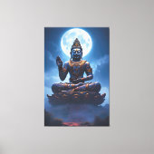 Spirit of the Moon over Nusantara Leinwanddruck (Vorderseite)