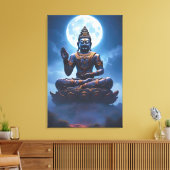 Spirit of the Moon over Nusantara Leinwanddruck (Insitu (Wohnzimmer))