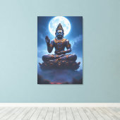 Spirit of the Moon over Nusantara Leinwanddruck (Insitu (Holzboden))