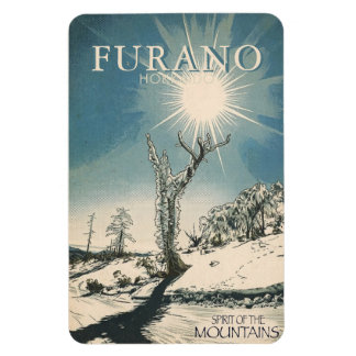 spirit of the mountains - FURANO Hokkaido Magnet