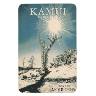 spirit of the mountains KAMUI Ski Links Hokkaido Magnet