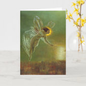 Spirit of the Night - John Atkinson Grimshaw Karte (Gelbe Blume)